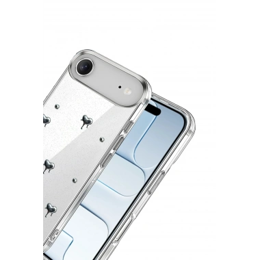 Mey İthalat®   iPhone 17 Air Fiyonk Desenli Kapak - Desen 1