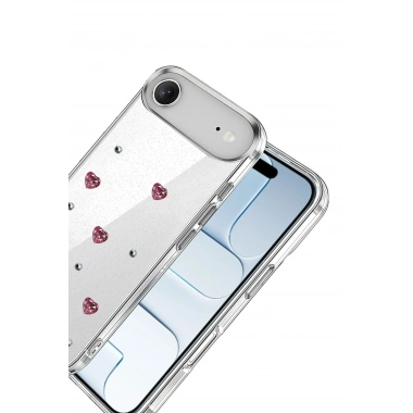 Mey İthalat®   iPhone 17 Air Fiyonk Desenli Kapak - Desen 3
