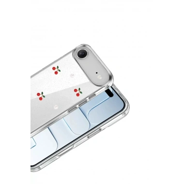 Mey İthalat®   iPhone 17 Air Fiyonk Desenli Kapak - Desen 9