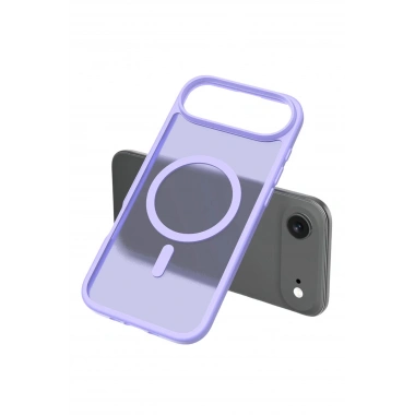 Mey İthalat®   iPhone 17 Air Jota Magsafe Kapak - Lila