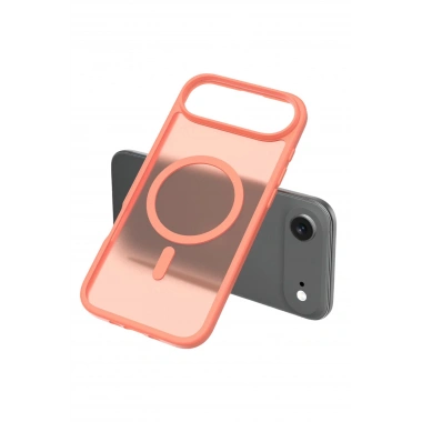 Mey İthalat®   iPhone 17 Air Jota Magsafe Kapak - Turuncu