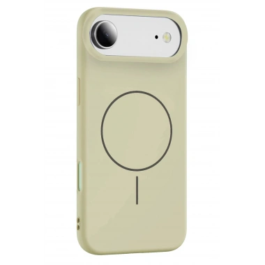 Mey İthalat®   iPhone 17 Air Jully Magsafe Kapak - Bej