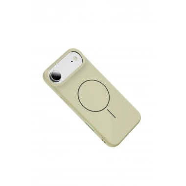 Mey İthalat®   iPhone 17 Air Jully Magsafe Kapak - Bej