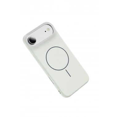 Mey İthalat®   iPhone 17 Air Jully Magsafe Kapak - Beyaz
