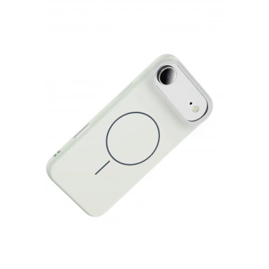 Mey İthalat®   iPhone 17 Air Jully Magsafe Kapak - Beyaz