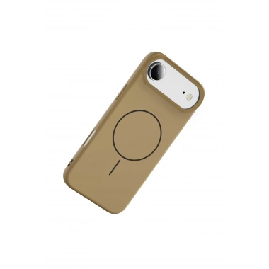 Mey İthalat®   iPhone 17 Air Jully Magsafe Kapak - Çöl Titanyum