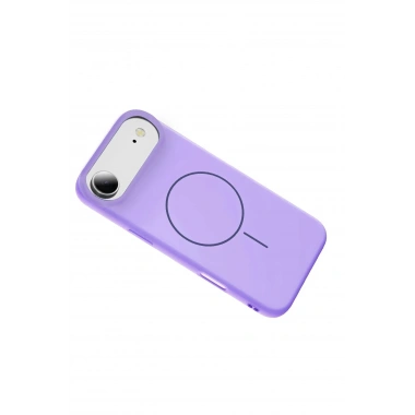 Mey İthalat®   iPhone 17 Air Jully Magsafe Kapak - Lila