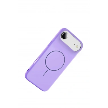 Mey İthalat®   iPhone 17 Air Jully Magsafe Kapak - Lila
