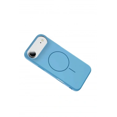 Mey İthalat®   iPhone 17 Air Jully Magsafe Kapak - Mavi
