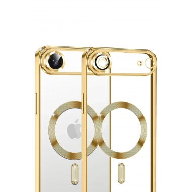 Mey İthalat®   iPhone 17 Air Kross Magneticsafe Kapak - Gold