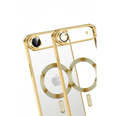 Mey İthalat®   iPhone 17 Air Kross Magneticsafe Kapak - Gold