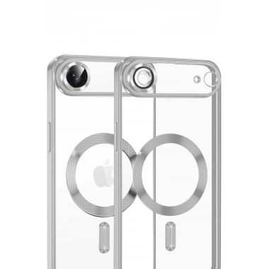 Mey İthalat®   iPhone 17 Air Kross Magneticsafe Kapak - Gümüş