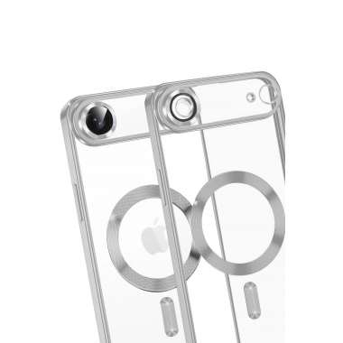 Mey İthalat®   iPhone 17 Air Kross Magneticsafe Kapak - Gümüş