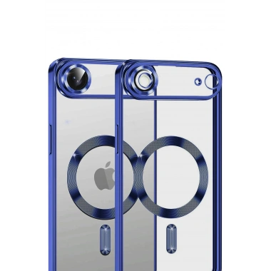 Mey İthalat®   iPhone 17 Air Kross Magneticsafe Kapak - Lacivert