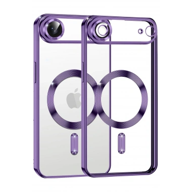 Mey İthalat®   iPhone 17 Air Kross Magneticsafe Kapak - Mor