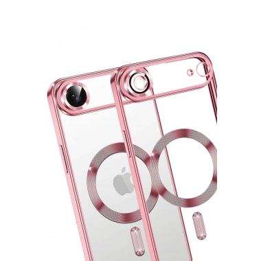 Mey İthalat®   iPhone 17 Air Kross Magneticsafe Kapak - Rose