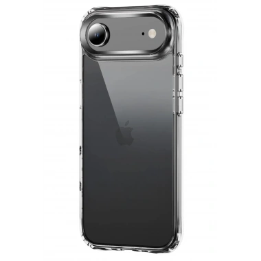 Mey İthalat®   iPhone 17 Air Lüx Şeffaf Silikon - Şeffaf