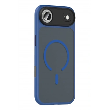 Mey İthalat®   iPhone 17 Air Megane Magsafe Kapak - Lacivert