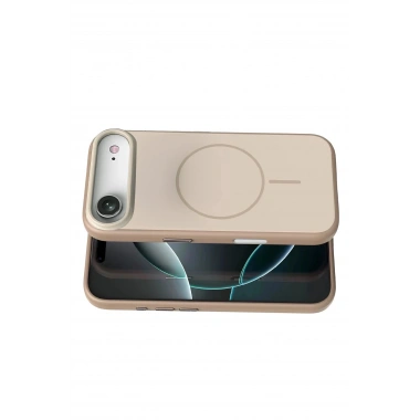 Mey İthalat®   iPhone 17 Air Neva Magsafe Kapak - Gold