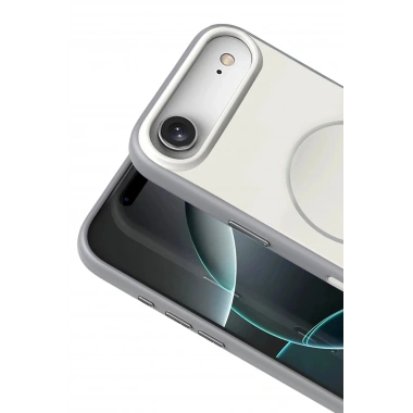 Mey İthalat®   iPhone 17 Air Neva Magsafe Kapak - Gri