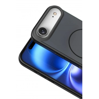 Mey İthalat®   iPhone 17 Air Neva Magsafe Kapak - Siyah