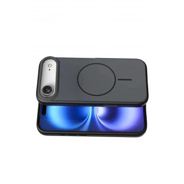 Mey İthalat®   iPhone 17 Air Neva Magsafe Kapak - Siyah