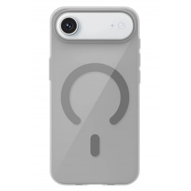 Mey İthalat®   iPhone 17 Air PC Blank Magsafe Kapak - Natural Grey