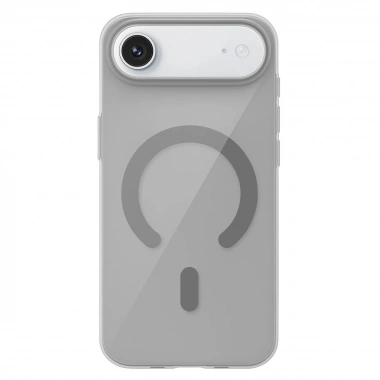 Mey İthalat®   iPhone 17 Air PC Blank Magsafe Kapak - Natural Grey