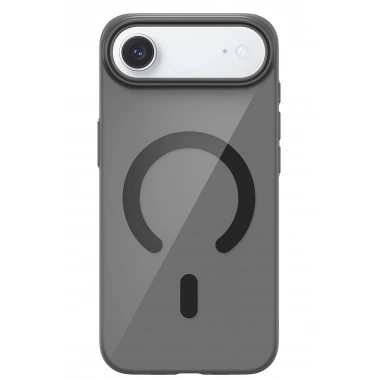 Mey İthalat®   iPhone 17 Air PC Blank Magsafe Kapak - Siyah