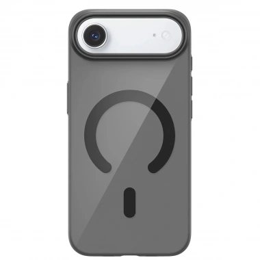 Mey İthalat®   iPhone 17 Air PC Blank Magsafe Kapak - Siyah