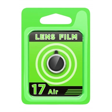 Mey İthalat® iPhone 17 Air Raze Metal Kamera Lens - Gümüş