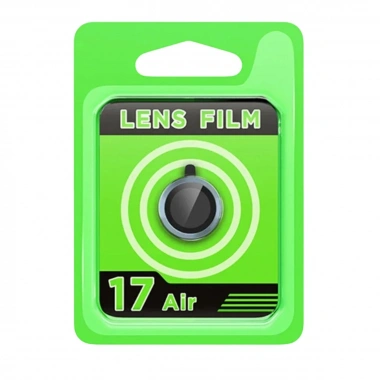 Mey İthalat® iPhone 17 Air Raze Metal Kamera Lens - Mavi