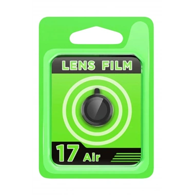 Mey İthalat® iPhone 17 Air Raze Metal Kamera Lens - Siyah