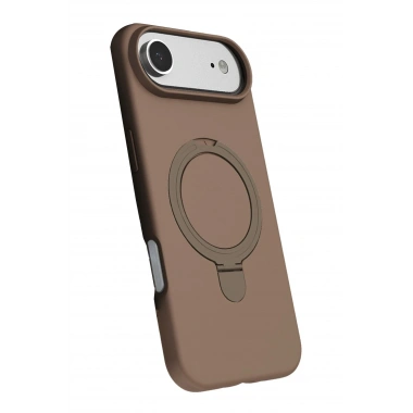 Mey İthalat®   iPhone 17 Air Regal Magsafe Standlı Kapak - Çöl Titanyum
