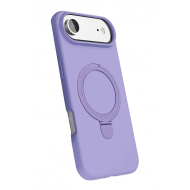 Mey İthalat®   iPhone 17 Air Regal Magsafe Standlı Kapak - Lila
