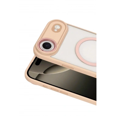 Mey İthalat®   iPhone 17 Air Terea Magsafe Kapak - Pembe