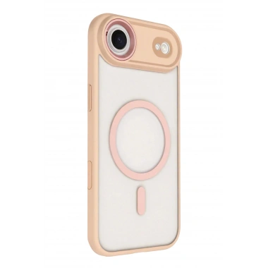 Mey İthalat®   iPhone 17 Air Terea Magsafe Kapak - Pembe