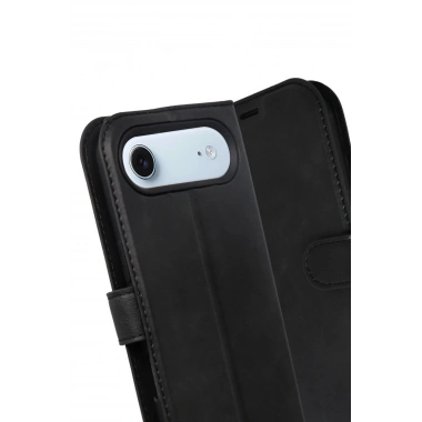 Mey İthalat®   iPhone 17 Air Trend S Plus Kapaklı Kılıf - Siyah