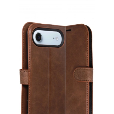 Mey İthalat®   iPhone 17 Air Trend S Plus Kapaklı Kılıf - Taba