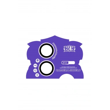 Mey İthalat®   iPhone 17 Bilvis Titan Kamera Lens - Lila