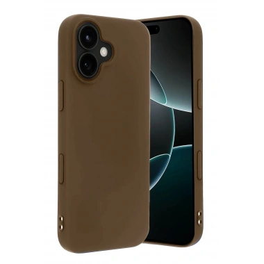 Mey İthalat®   iPhone 17 First Silikon - Kahverengi