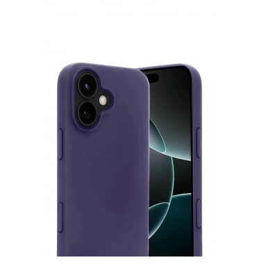 Mey İthalat®   iPhone 17 First Silikon - Mürdüm