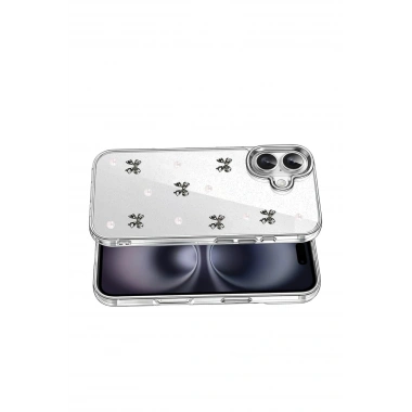 Mey İthalat®   iPhone 17 Fiyonk Desenli Kapak - Desen 8