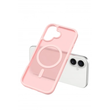 Mey İthalat®   iPhone 17 Jota Magsafe Kapak - Pudra