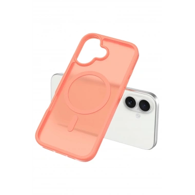 Mey İthalat®   iPhone 17 Jota Magsafe Kapak - Turuncu