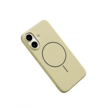 Mey İthalat®   iPhone 17 Jully Magsafe Kapak - Bej