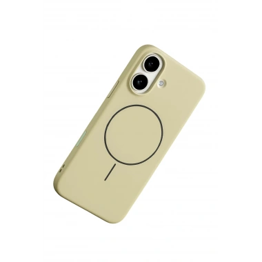 Mey İthalat®   iPhone 17 Jully Magsafe Kapak - Bej