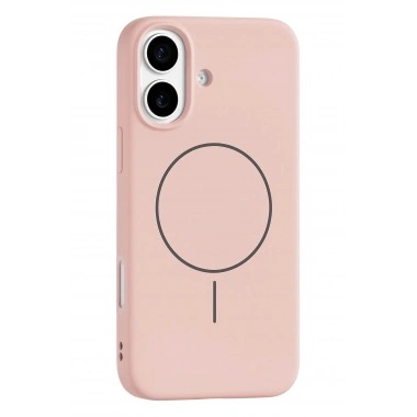 Mey İthalat®   iPhone 17 Jully Magsafe Kapak - Pudra