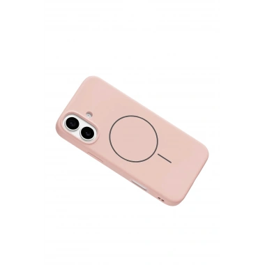 Mey İthalat®   iPhone 17 Jully Magsafe Kapak - Pudra