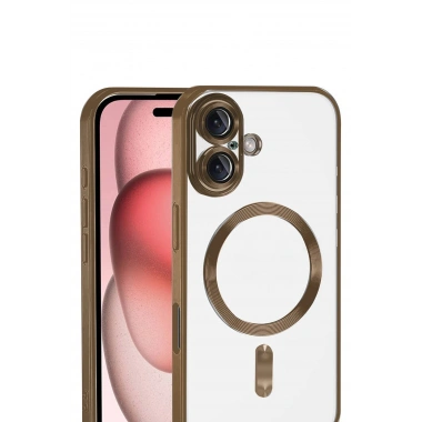 Mey İthalat®   iPhone 17 Kross Magneticsafe Kapak - Çöl Titanyum